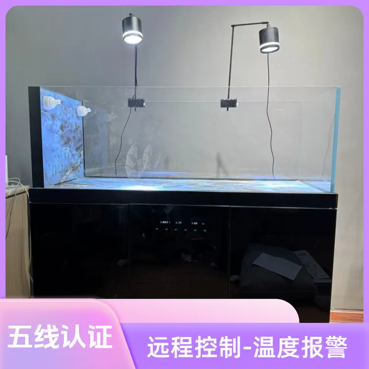 2026新款岩板-远程控制-金晶超白五线水刀一体切割底滤智能溪流缸