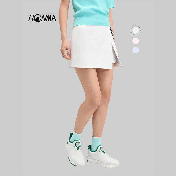 HONMA高尔夫女士短裙前片开合设计简约时尚百搭HWMC902R212