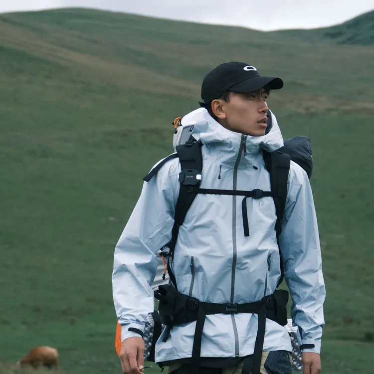 【李科生】登山见山系列3.0全压胶硬壳登山户外防水防风冲锋衣夹克