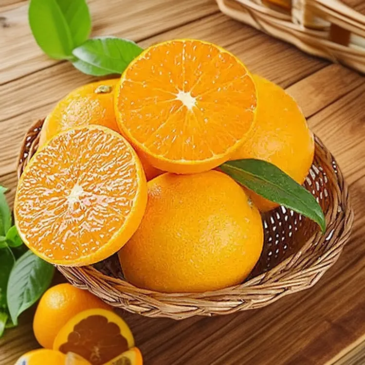 橙子香甜脐橙子大脐橙新鲜农家鲜果爆汁皮薄纯甜晴隆脐橙酸甜脐橙