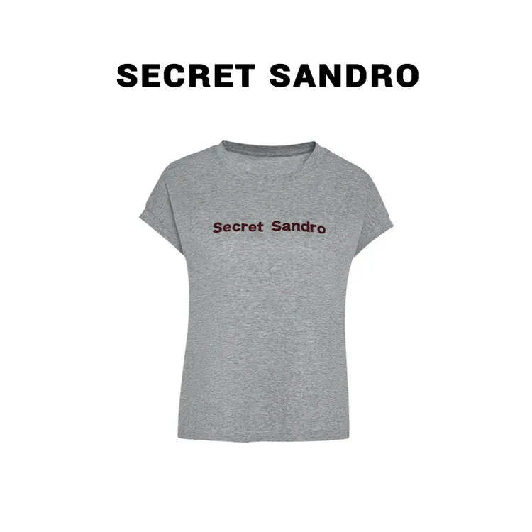 【字母T】【Secret Sandro】鸥小柒 T恤 T55226109Q