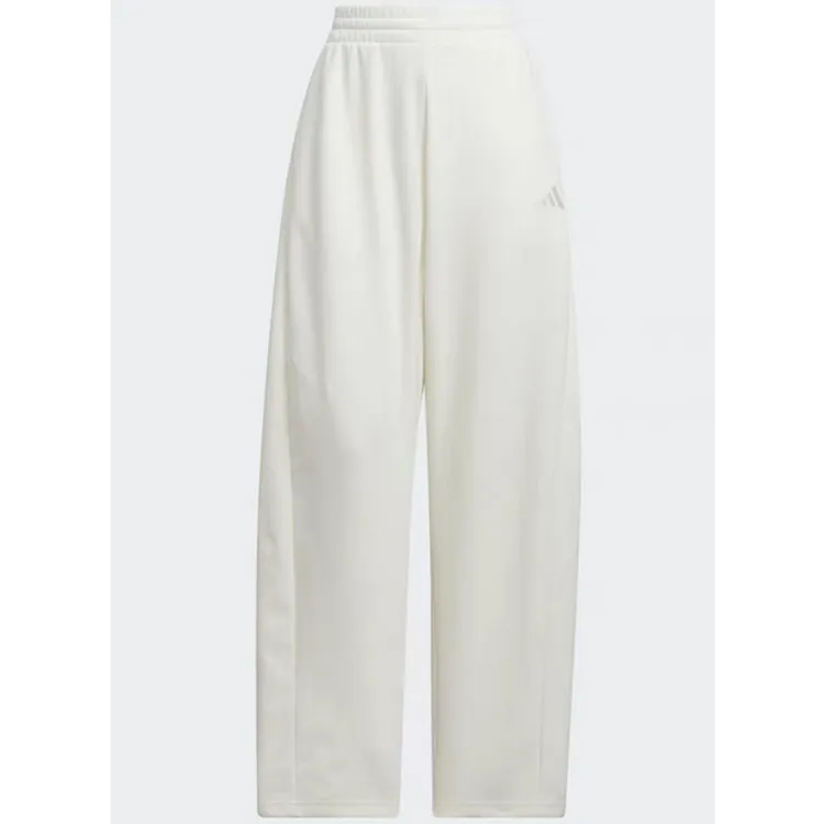 阿迪达斯女装LOGO KN PNT 2休闲裤针织运动长裤JZ1583