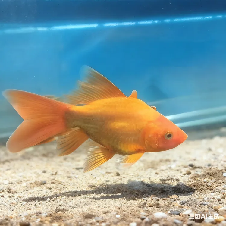 老版红色蝴蝶鲤普身短身好养耐活