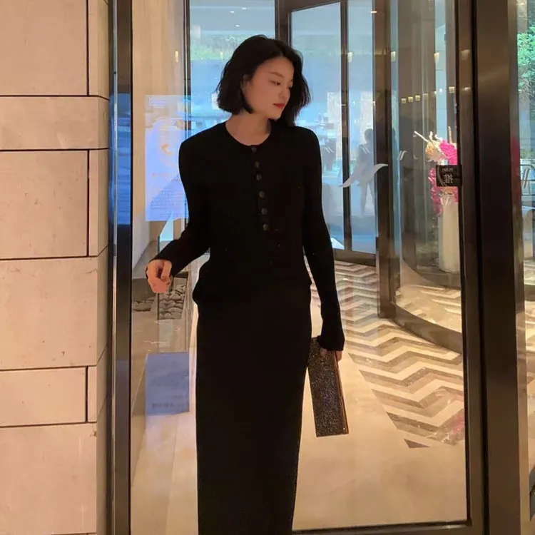 TANTAN 显瘦气质长袖针织秋冬羊绒上衣ZX 2591