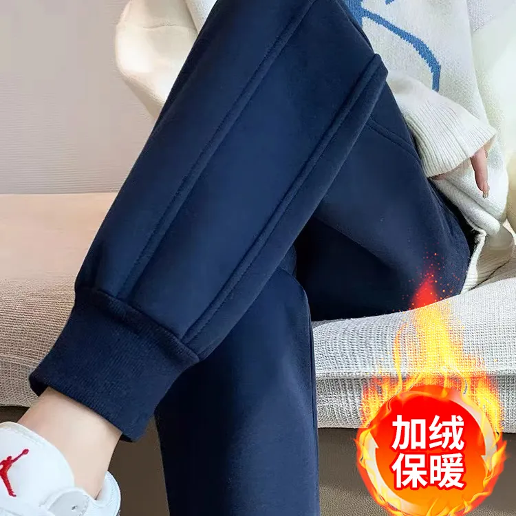 新款华棉束脚运动裤 男女同款百搭 显瘦 休闲裤 卫裤 长裤