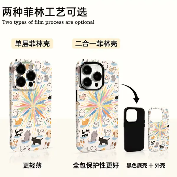 爆炸小狗适用于苹果17promax手机壳iphone16小众华为趣味小米vivo
