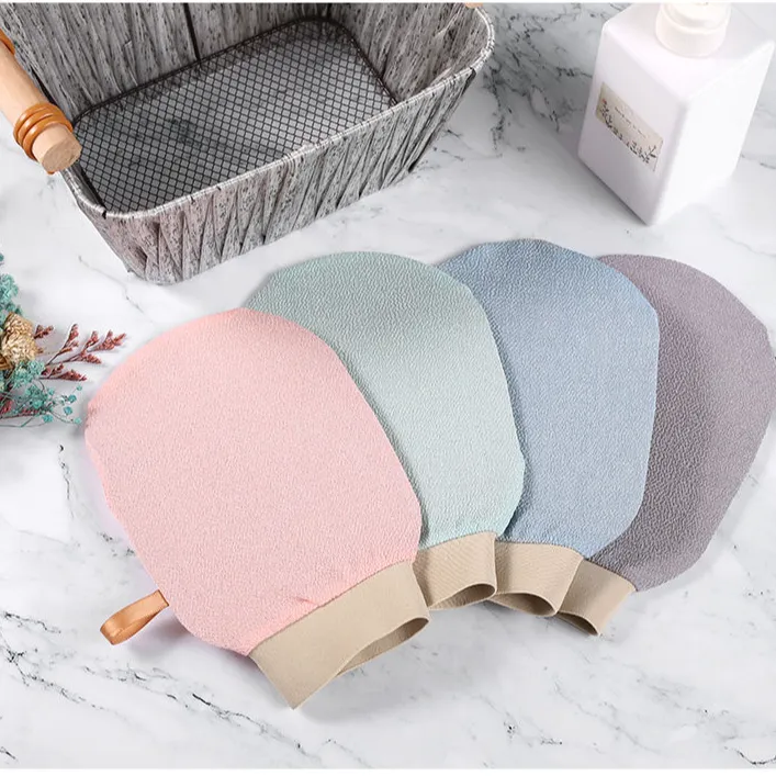 搓澡巾薄款女士家用强力洗澡专用下灰速不伤皮肤神器手套单层男士