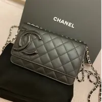 99新 Chanel/香奈儿 思斯亲用 香奈儿黑色WOC单肩包 THZA228