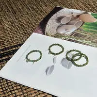 月球来信353和田玉黑羊洞碧玉油画感花瓶系列设计款手串多样发一