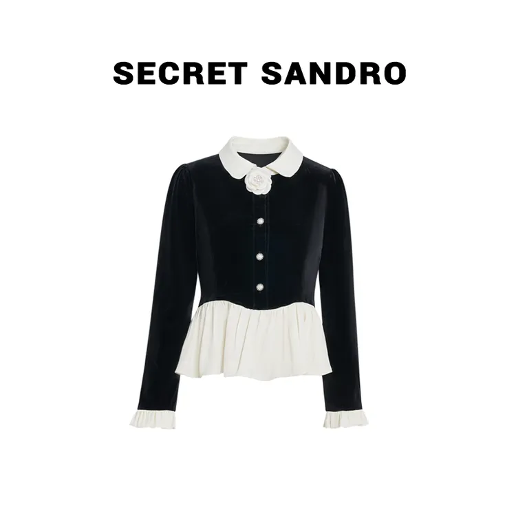  【黑天鹅】Secret Sandro 楚楚  上衣 S65209176C