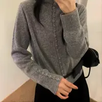 【运费补贴】【倒三角】欧货针织开衫女毛衣外套气质宽松上衣