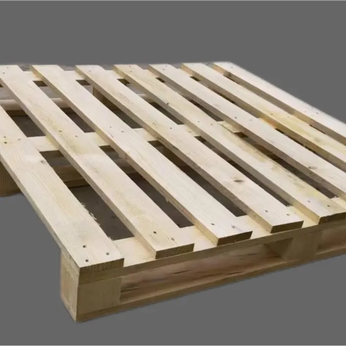 免熏蒸实木木托盘夹板卡板运输专用承重力强源头厂家批发木头