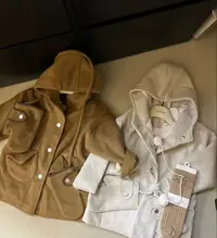 5637-女童手套羊绒外套