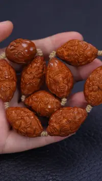 【闪购商品】橄榄核其他回血小火炉骑兽童子财神手持