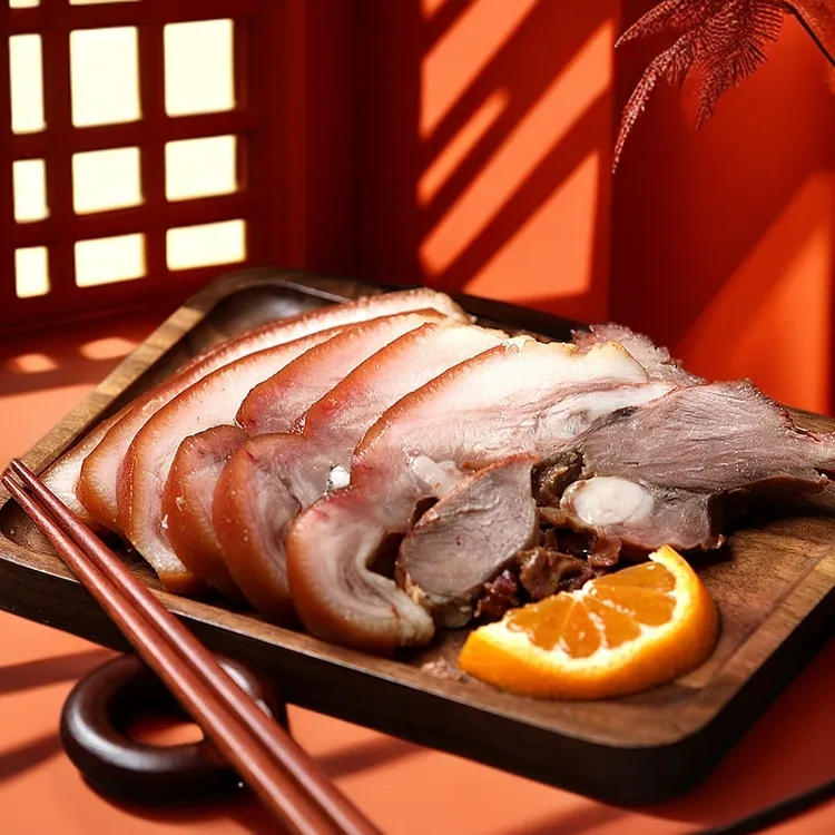 猪后脸 猪头肉 500g/袋 一袋包邮