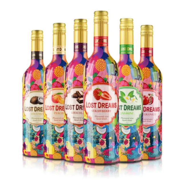 【拉飞哥】 法国茉莉花水果童话风味配制酒750ml活动（六种口味）