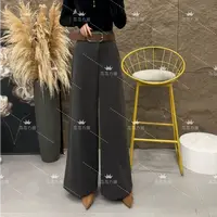 范范力推--2025秋冬季新款时尚百搭高腰显瘦直筒阔腿裤女休闲裤