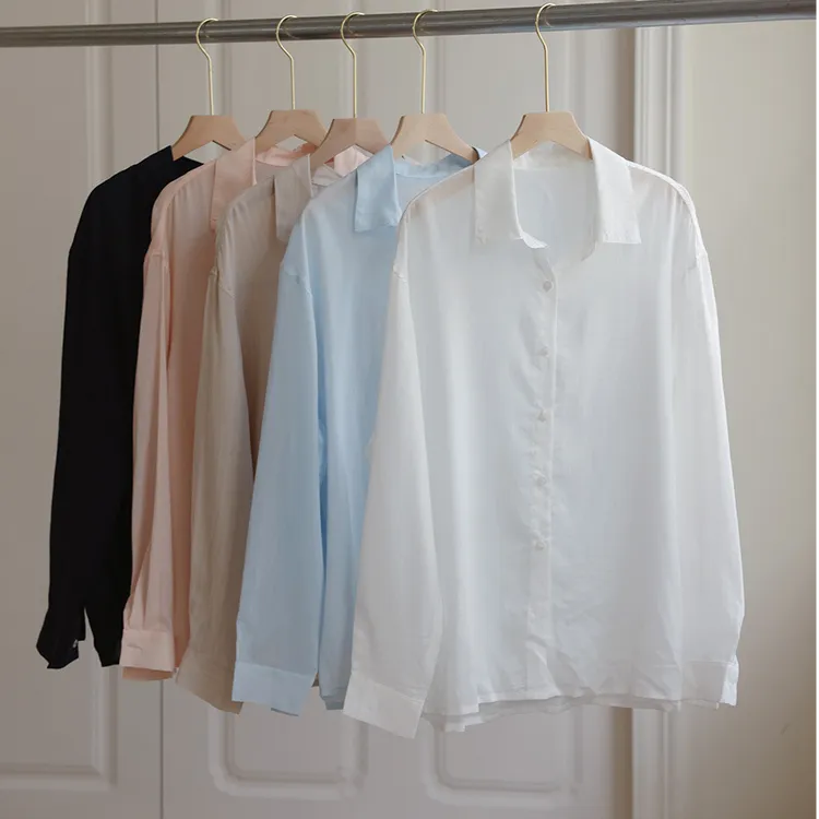 兰精天丝亚麻衬衫女2025春夏新款外穿宽松开衫夏季轻薄衬衣薄款
