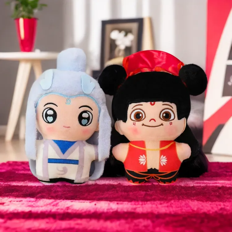 哪吒2可爱玩偶生日礼物敖丙儿童毛绒玩具周边公仔25cm八寸小娃娃