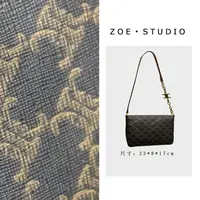 【佐伊甄选】(预)QYX-9959-棕色女士小众秋冬小方包网红休闲潮流