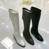 68-071   新款时尚百搭长筒时装靴加绒