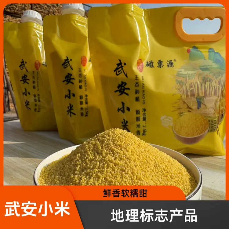 武安小米太行山特产磁粟源农家25年新米香甜软糯米油丰厚杂粮特产
