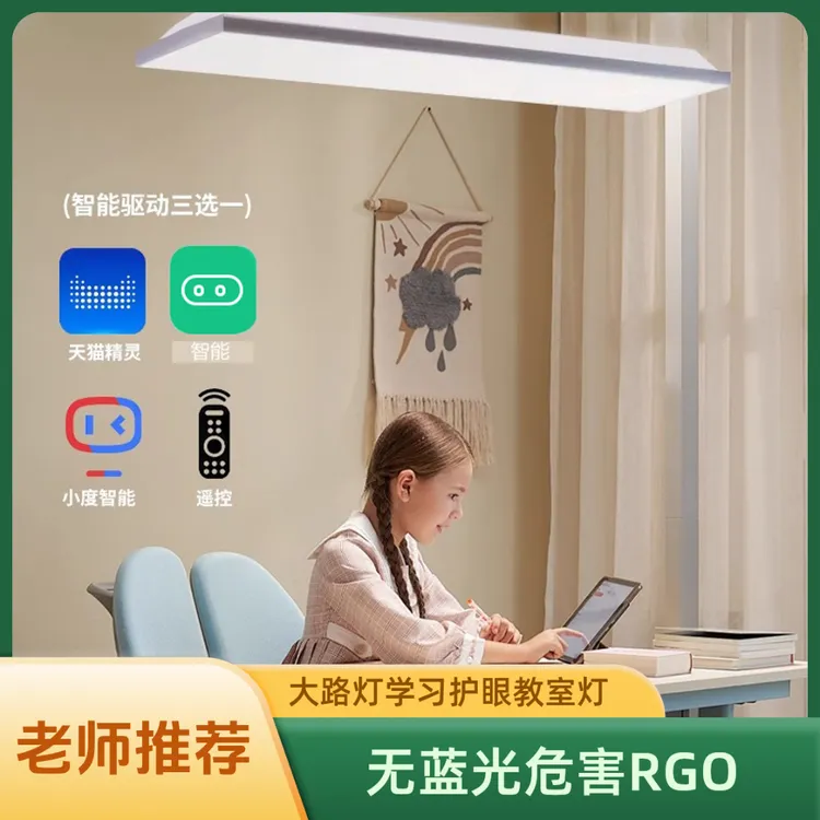 大路灯护眼灯落地护眼教室灯学习专用学生家用智能新国标全光谱