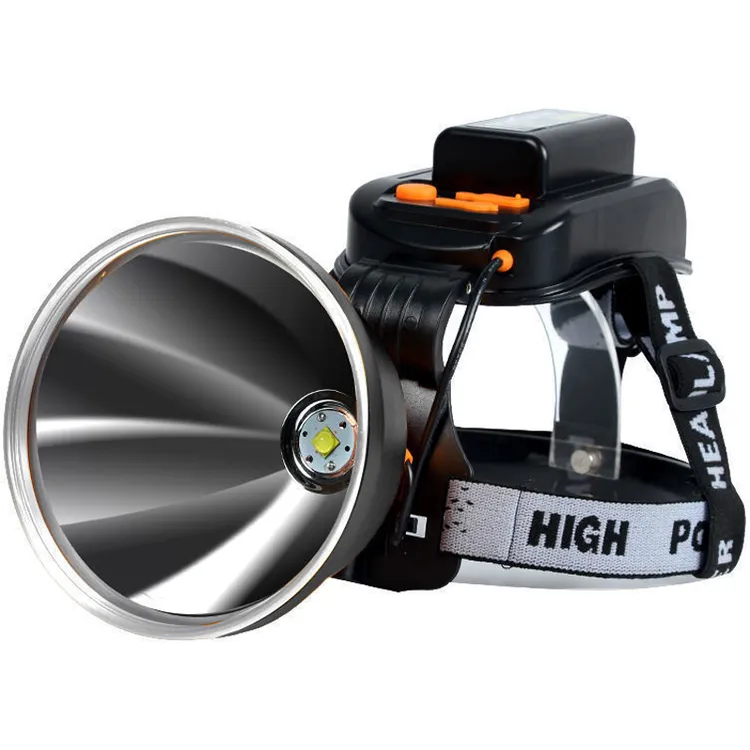 头灯强光可充电900头戴式户外远射超长续航手电筒氙气矿灯