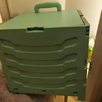 买菜小拉车超市购物小推车折叠款 颜色规格随机 GC