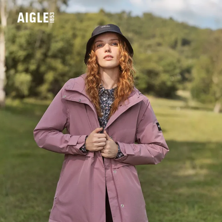 【25年新款棉服】AIGLE艾高MTD防风防雨收腰保暖棉服BL61