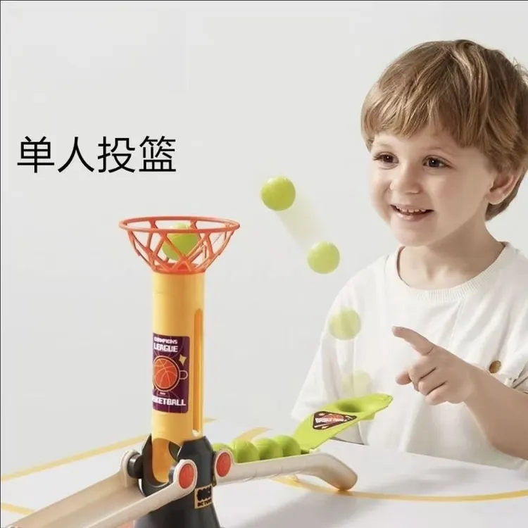 大号加厚三人家庭桌面竞技手指篮球益智玩具亲子动手动脑儿童玩具