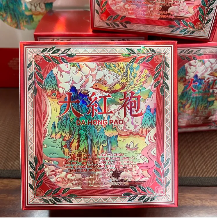 武夷岩茶正宗大红袍茶叶 丹凤瑞祥 炭焙浓香型乌龙茶水仙独立包装