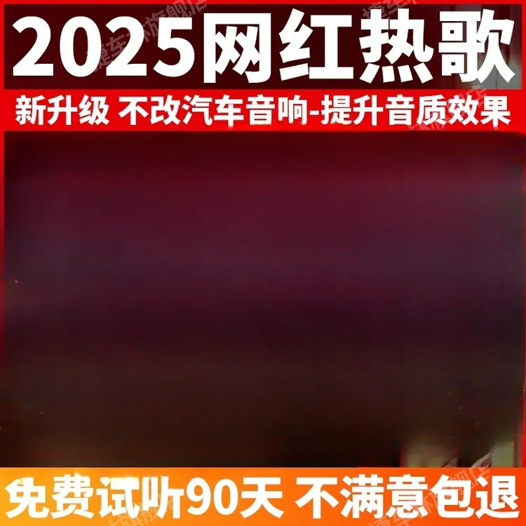 汽车载u盘歌曲2025新款热歌榜柏林之声无损车用高端网红音乐优盘