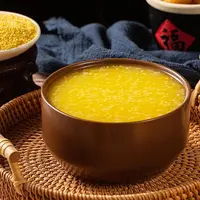 爸爸在山里种的黄小米营养高于普通小米（梅梅）