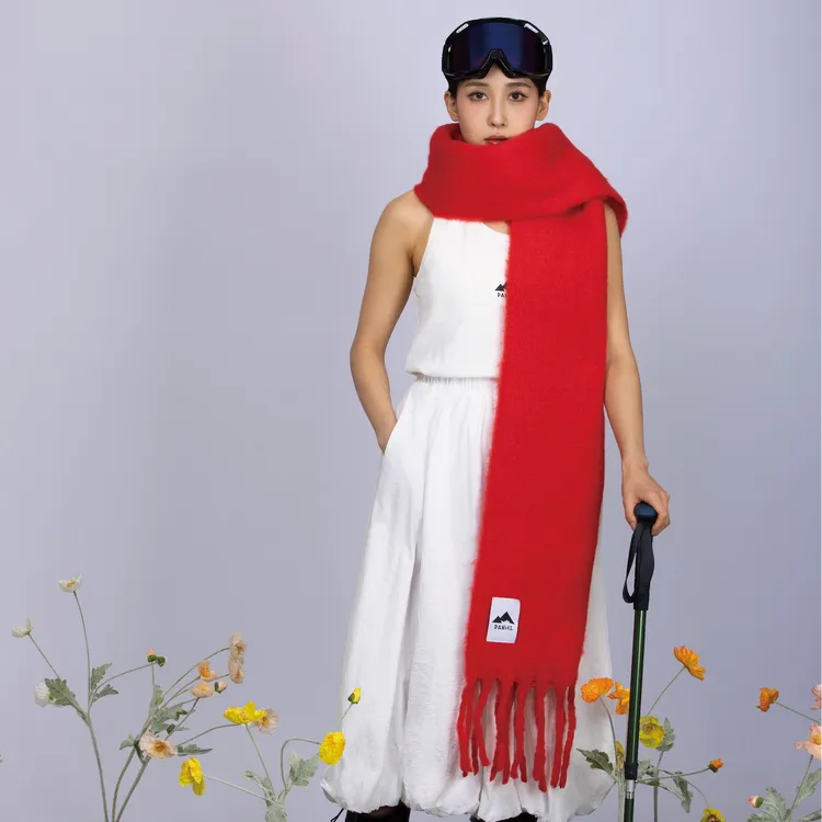 男女同款羊绒手感加长加厚糖果色围巾