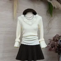 【山茶浮光】高级感显瘦上衣-2734-J55