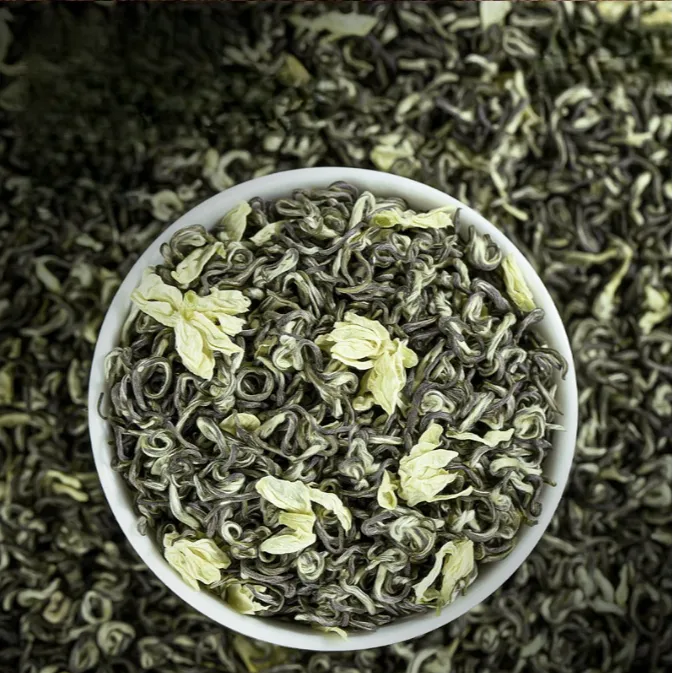 特级茉莉花茶茉莉飘雪新茶古法窨制花香茶叶正宗茉莉花茶飘雪浓香
