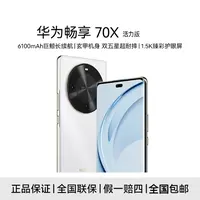 【新品】华为畅享 70X 活力版 6100mAh巨鲸长续航 256GB 雪域白