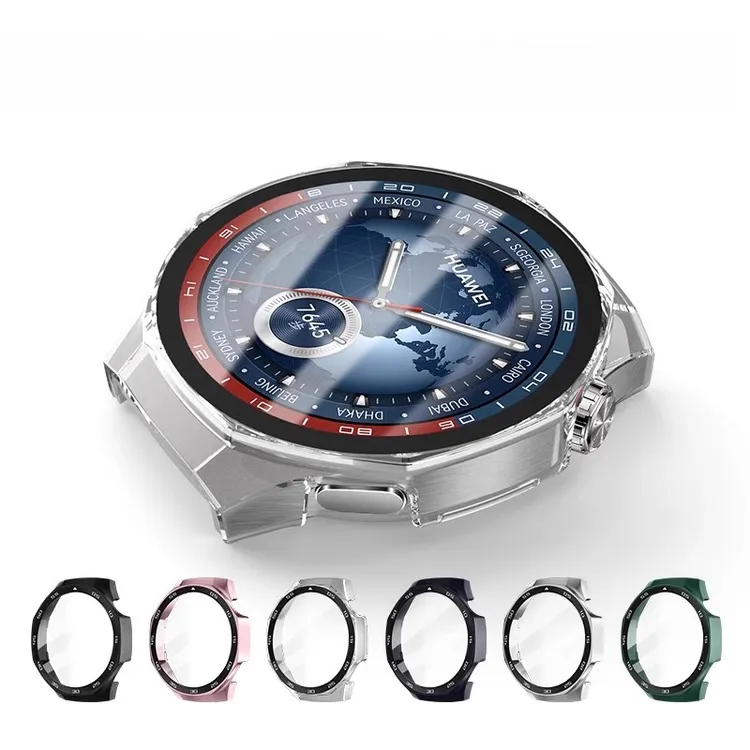 适用华为GT5pro保护壳PC壳膜一体gt5pro手表防摔保护套半包防刮壳