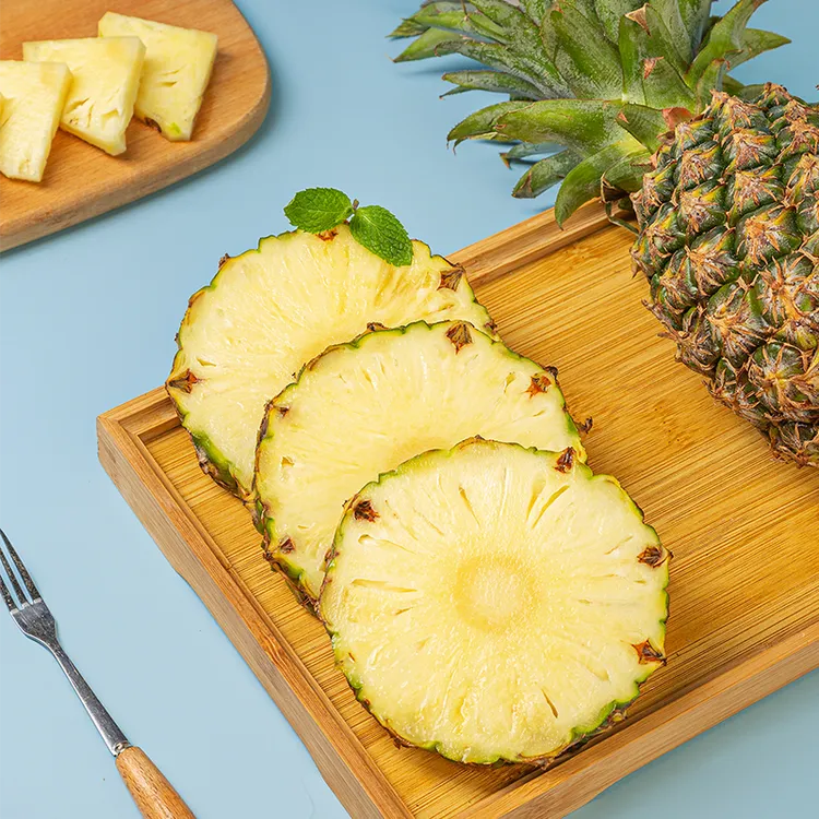 海南金钻凤梨香甜多汁热带风味树熟采摘新鲜水果5斤/8斤