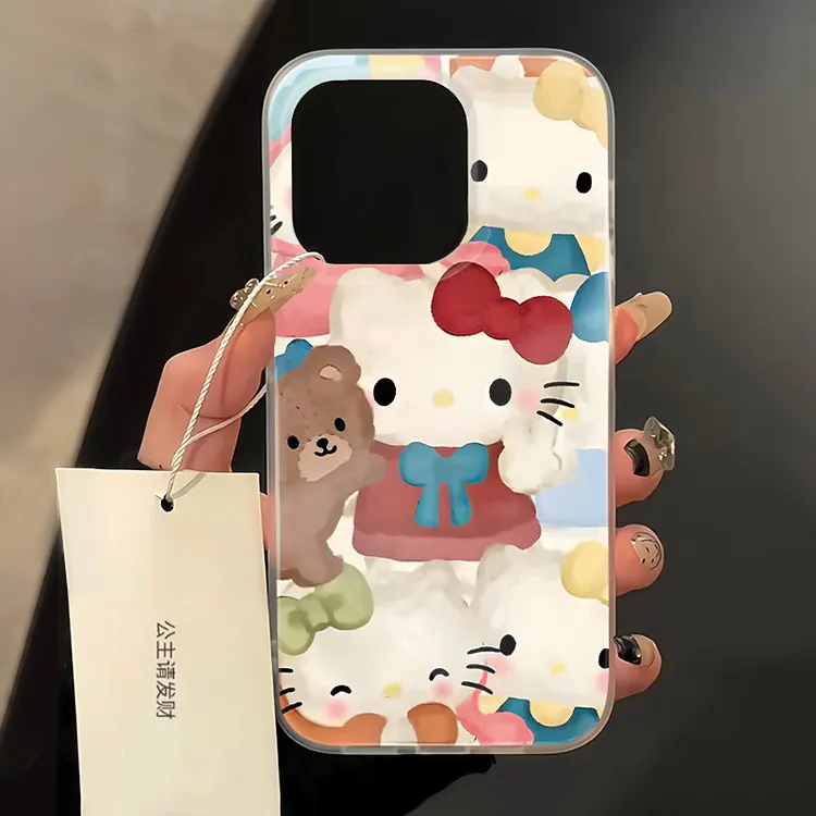 GUSGU/古尚古适用iPhone苹果15手机壳16pro/13pro/15pro可爱凯蒂