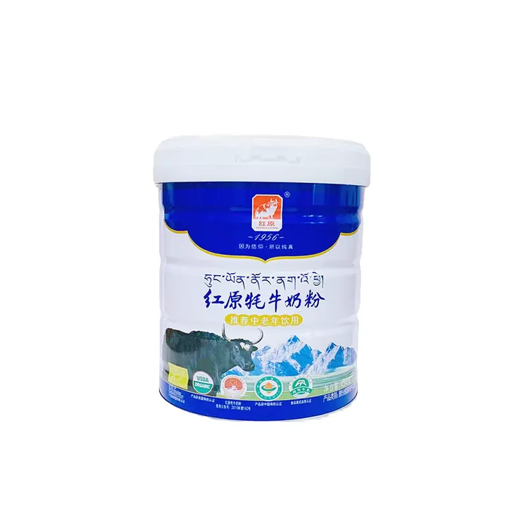红原牦牛奶粉中老年奶粉高钙高蛋白有机牦牛奶粉