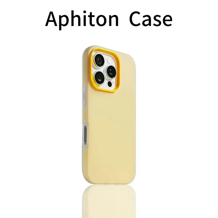 奥菲顿肤感果冻壳适用苹果17/16/15pro手机壳mate60华为P70小米17