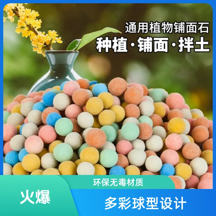 优质彩陶粒透水透气呵护植物根部多肉铺面养花水培透气石方便施肥