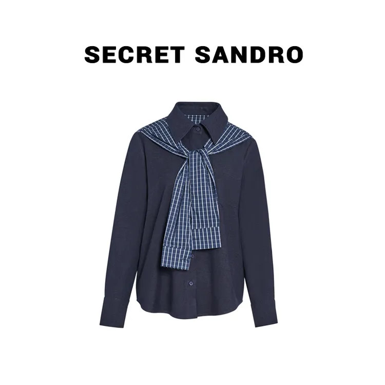 【披肩牛仔】【多娜&Secret Sandro粉丝专享】衬衫 C65299195N