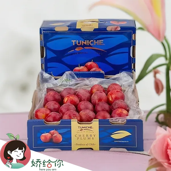 【顺丰包邮】季节限定智利空运图力奇樱桃李4J 6J  5斤原箱