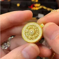 【逍遥】足金罗盘吊坠*4888/06564/多样性/1件