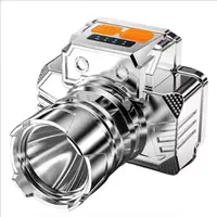 户外远射LED头灯强光超亮头戴式手电筒户外家用远射充电夜钓氙气 