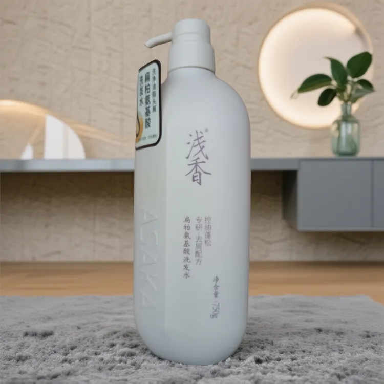 浅香扁柏安基酸控油蓬松香榧氨基酸保湿柔顺洗发水750g系列