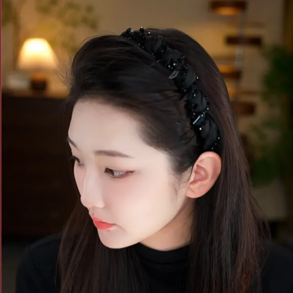铂思亚赫本王妃发箍上班族发饰2025爆款洋气高级感发饰FB1814